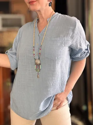 Women's Casual Cotton Shirt