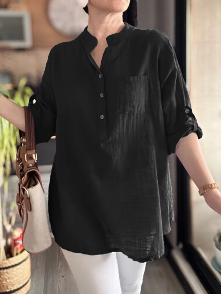 Women's Casual Cotton Shirt
