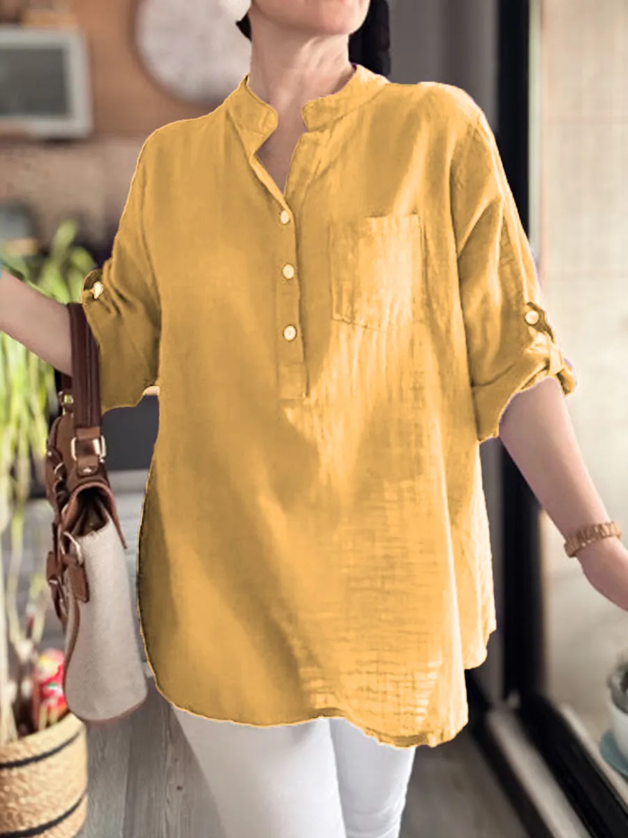 Women's Casual Cotton Shirt