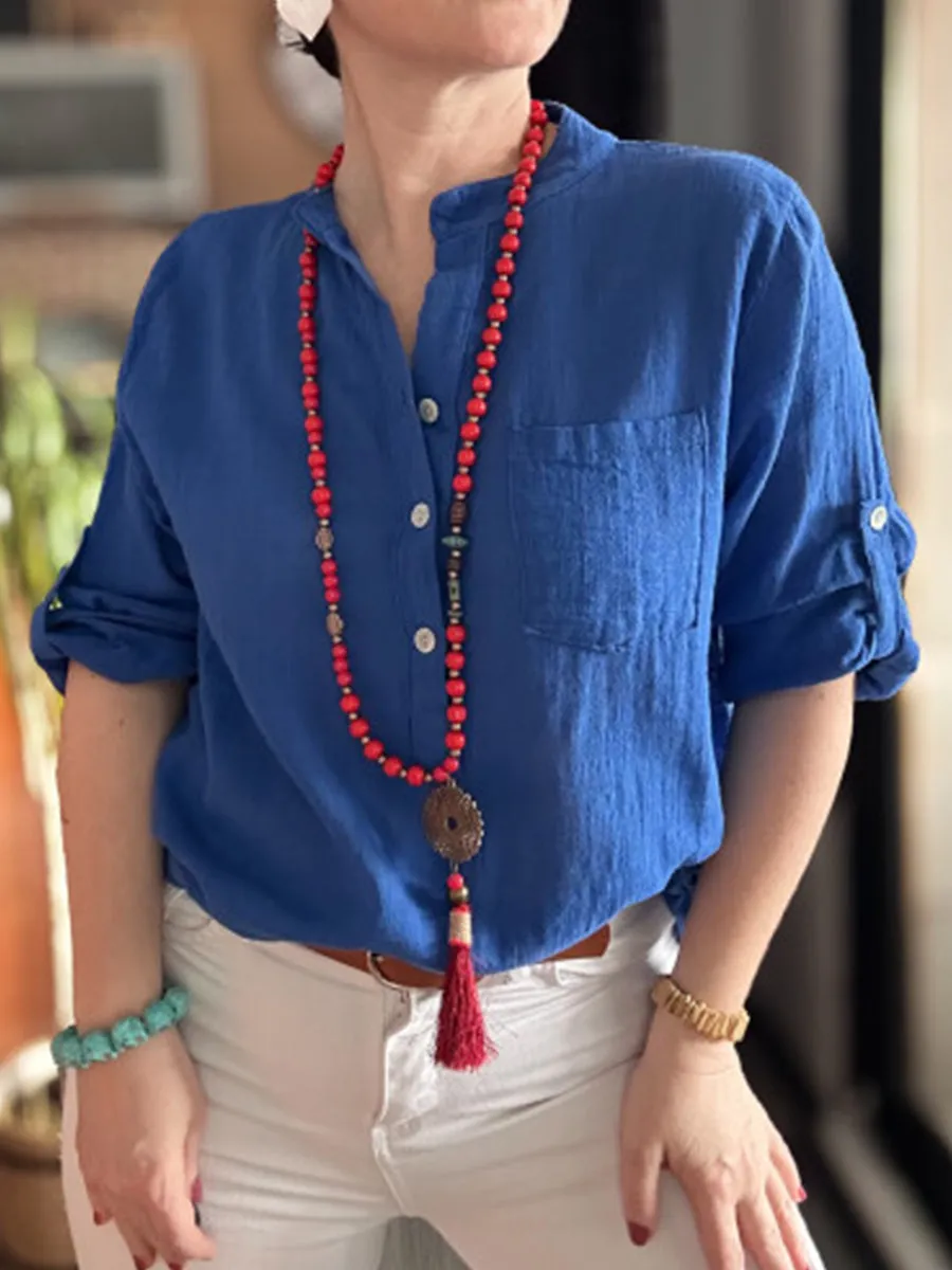 Women's Casual Cotton Shirt