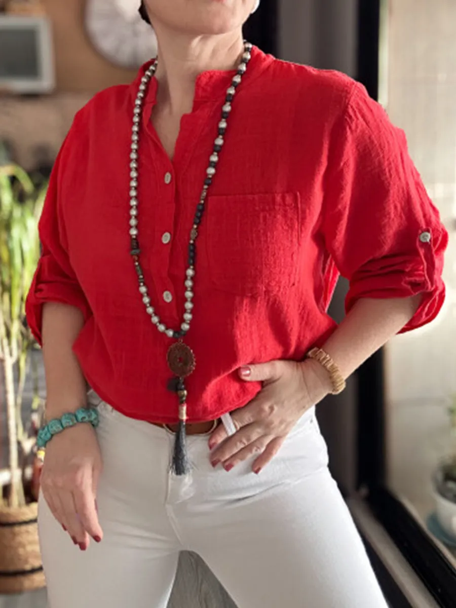 Women's Casual Cotton Shirt