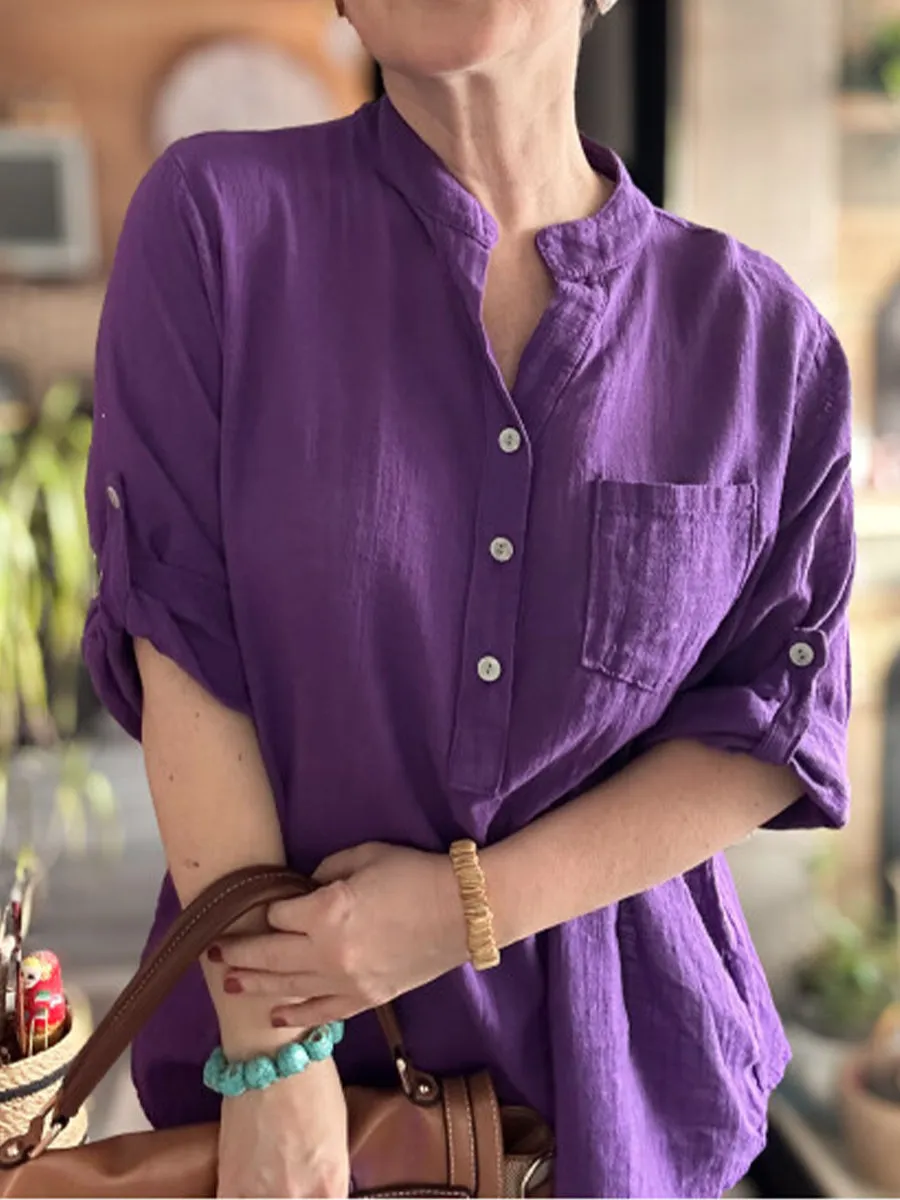 Women's Casual Cotton Shirt