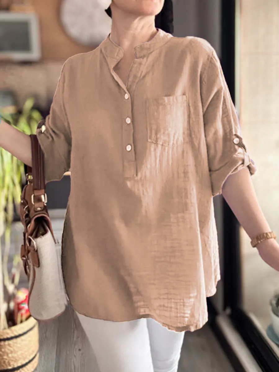 Women's Casual Cotton Shirt