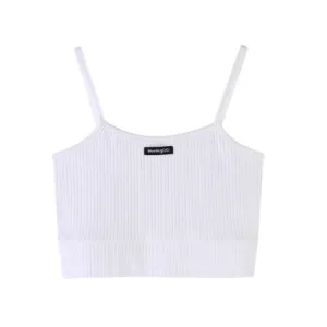 Women's Casual Cropped Cami Top