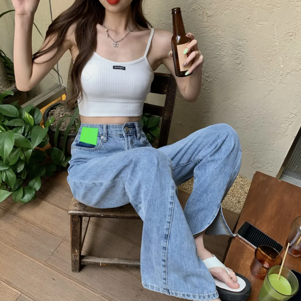 Women's Casual Cropped Cami Top