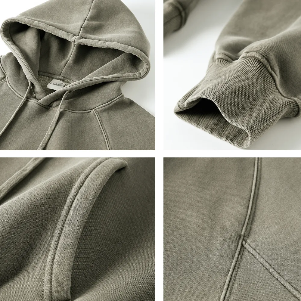 Women's Casual Washed Cropped Hoodie