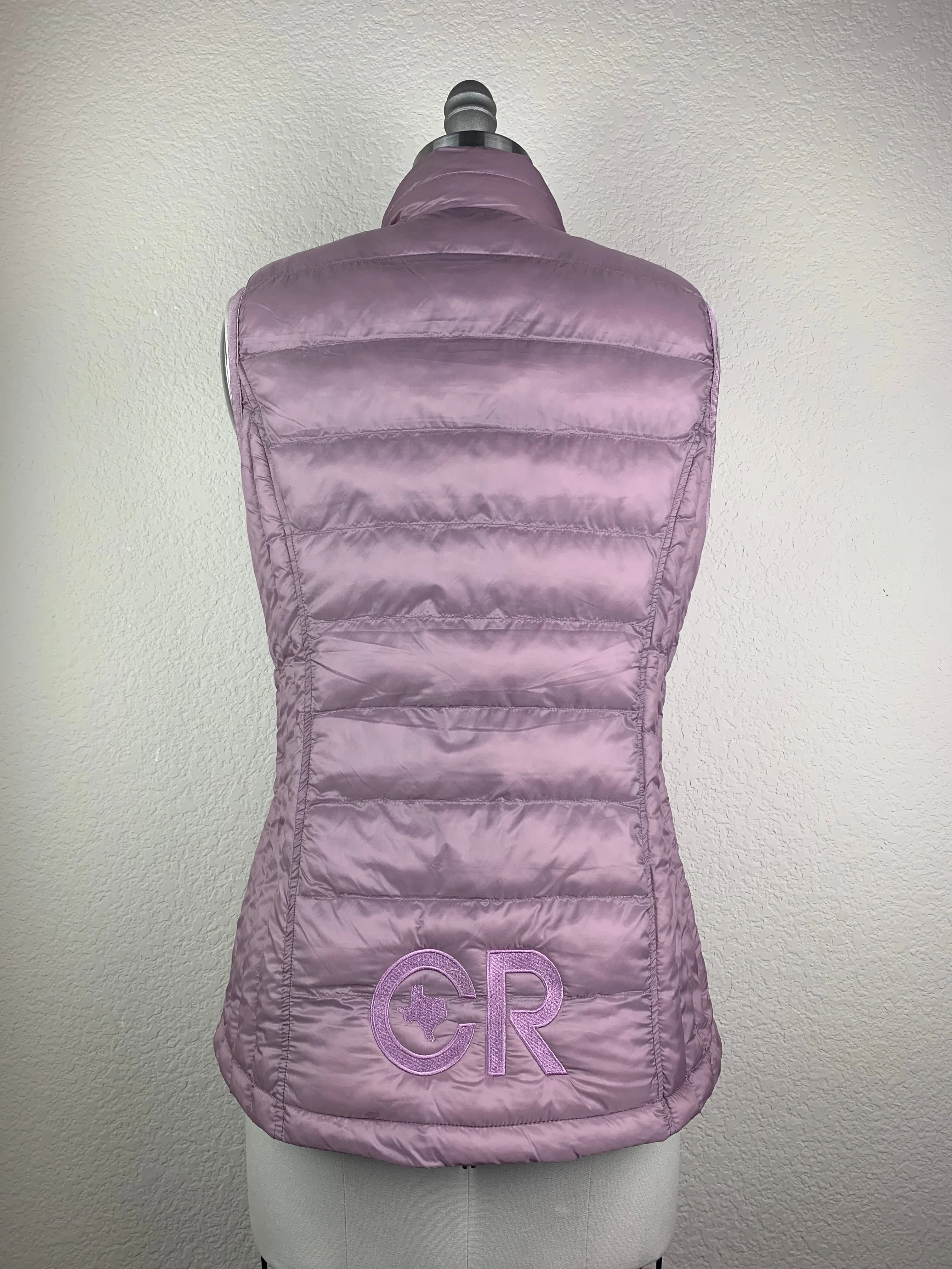 Women's CR Dusty Rose Down Vest