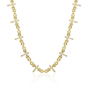 Women's Cross Of Thorns Infinity Chain - 6mm