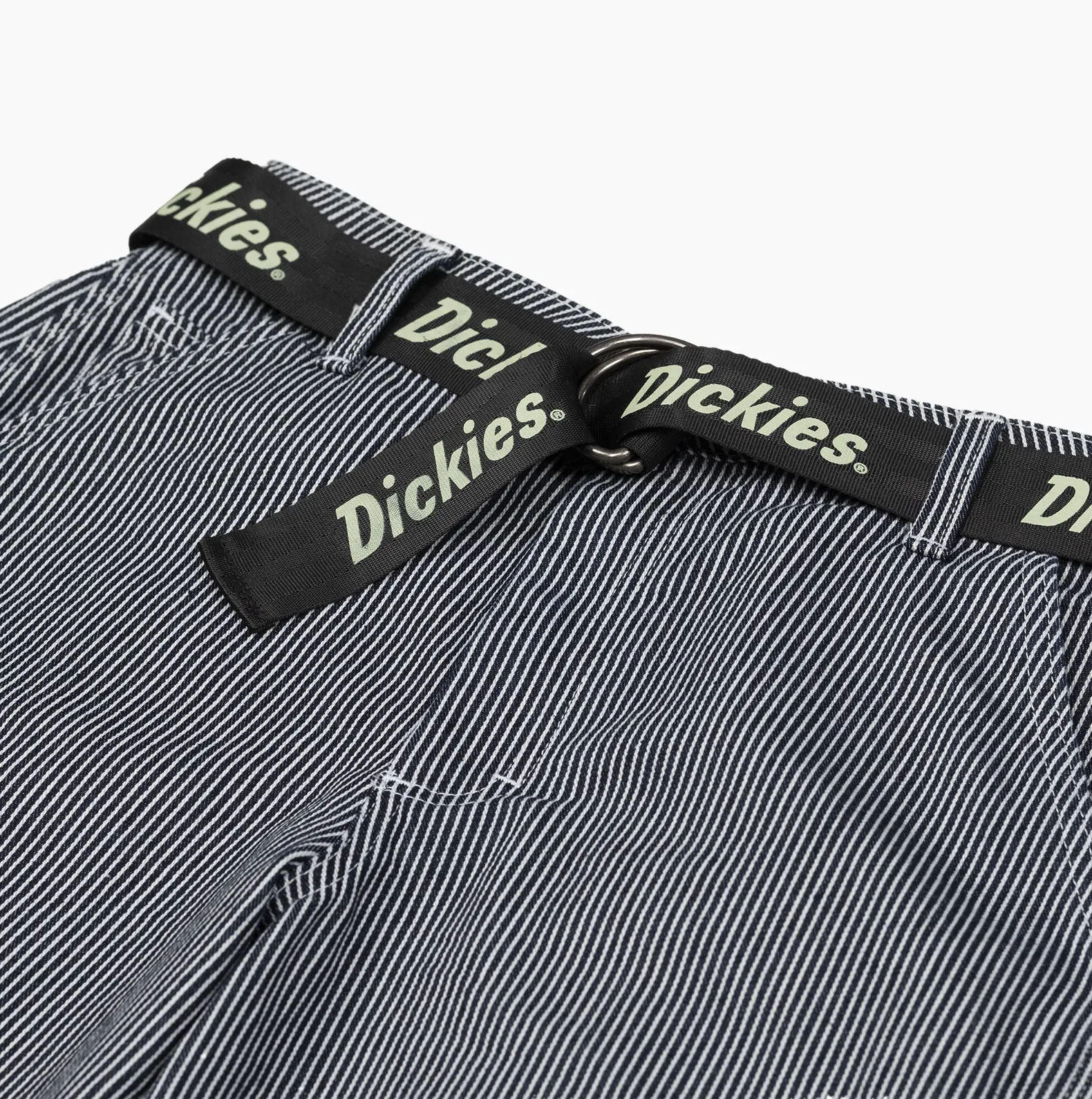 Women's Dickies Relaxed Fit High Waisted Cargo Pant FPR51 - Hickory Stripe Navy