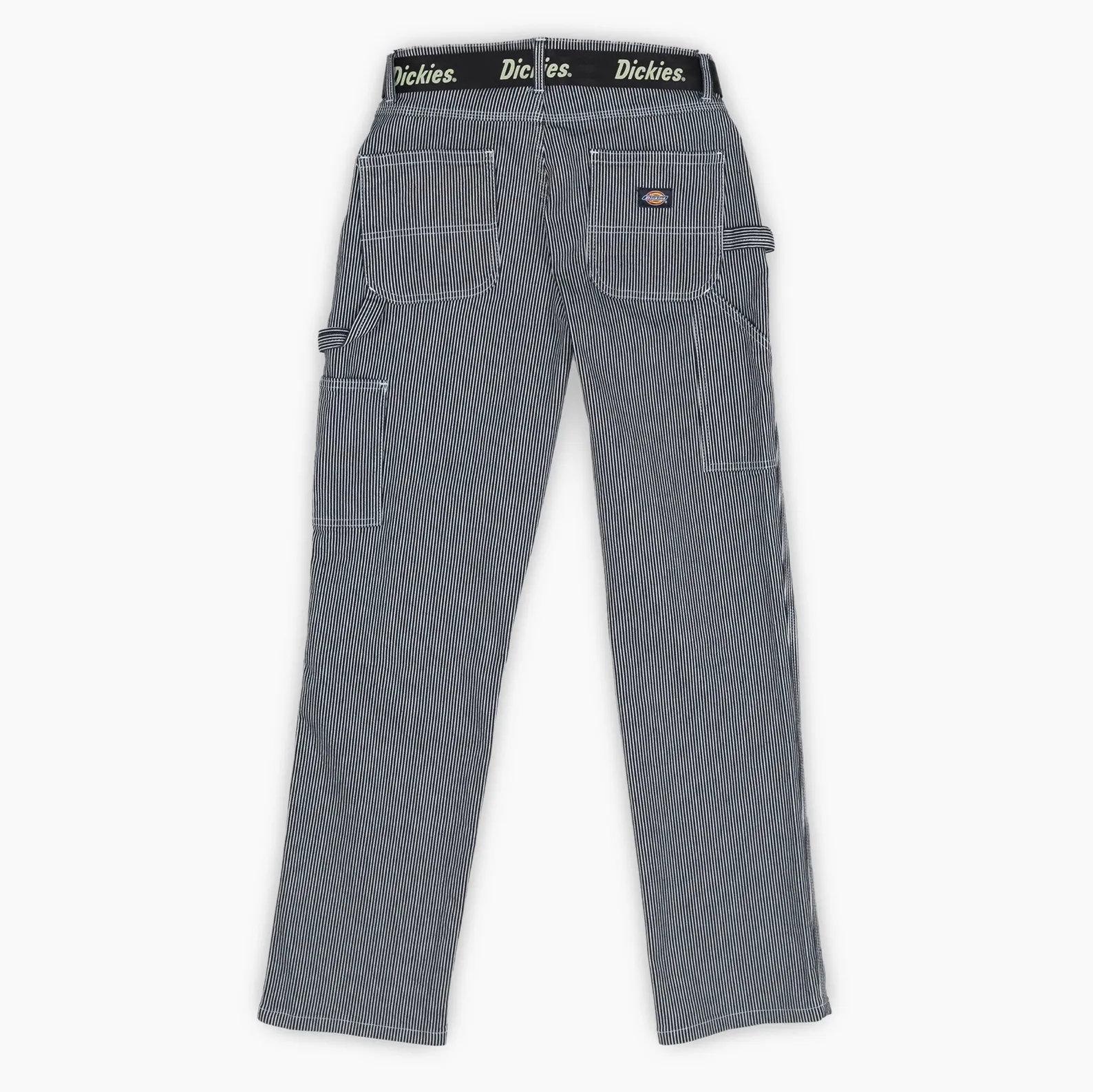 Women's Dickies Relaxed Fit High Waisted Cargo Pant FPR51 - Hickory Stripe Navy