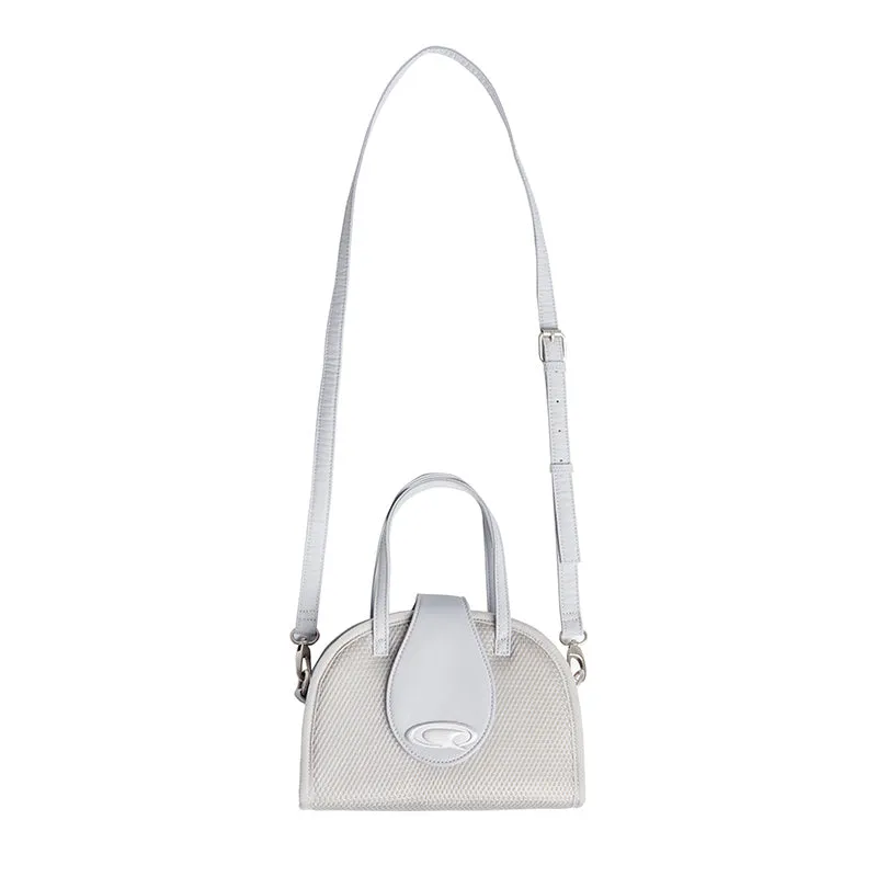 Women's Dynamic Geometric Half Round Satchel