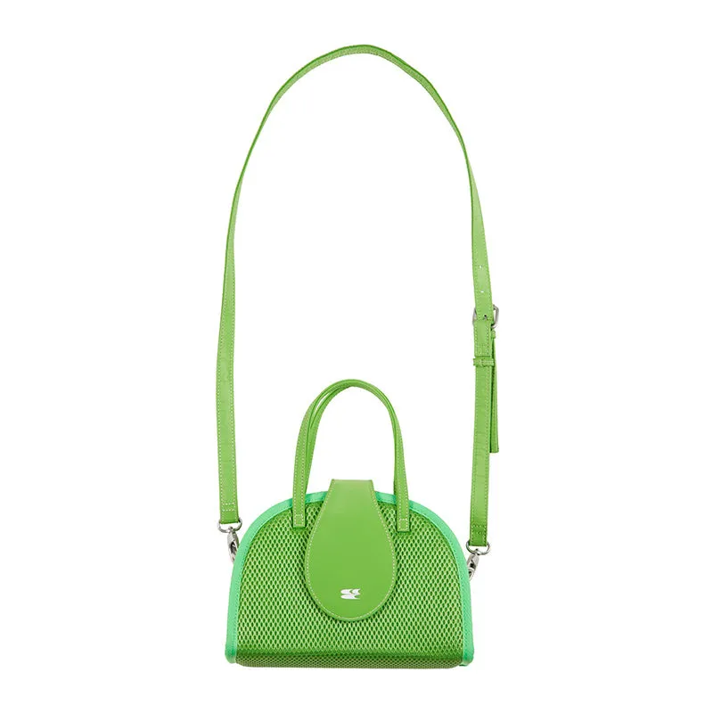 Women's Dynamic Geometric Half Round Satchel