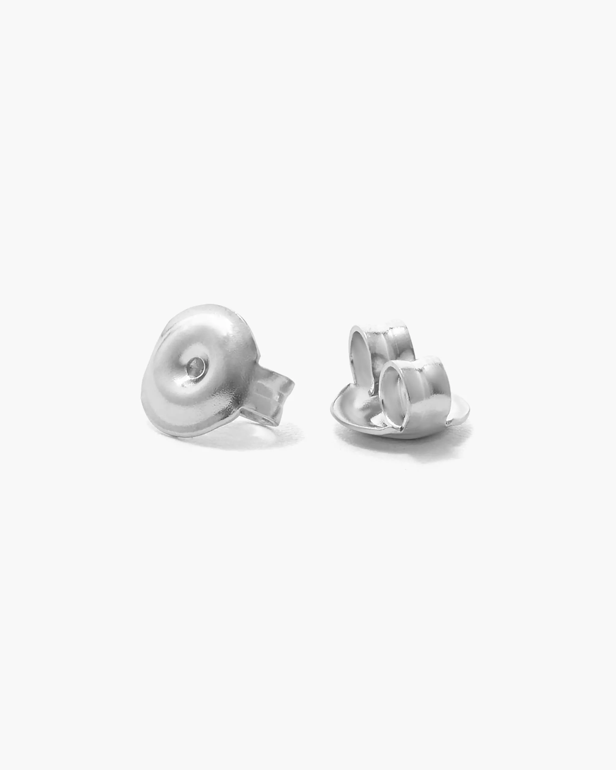 Women's Emerald Cut Stud Earrings - Silver