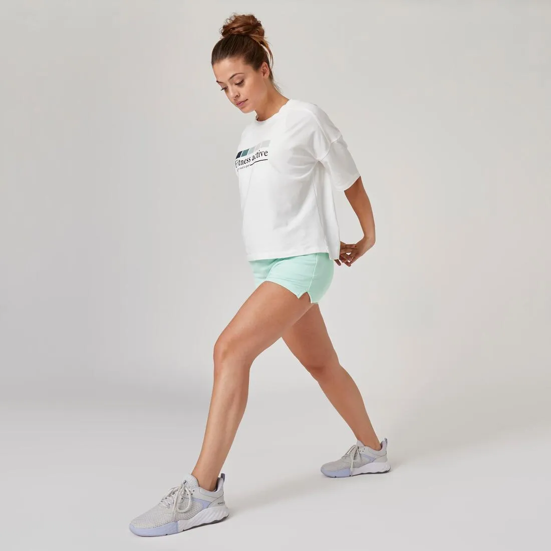 Women's Fitness Cotton Shorts with Pocket 520