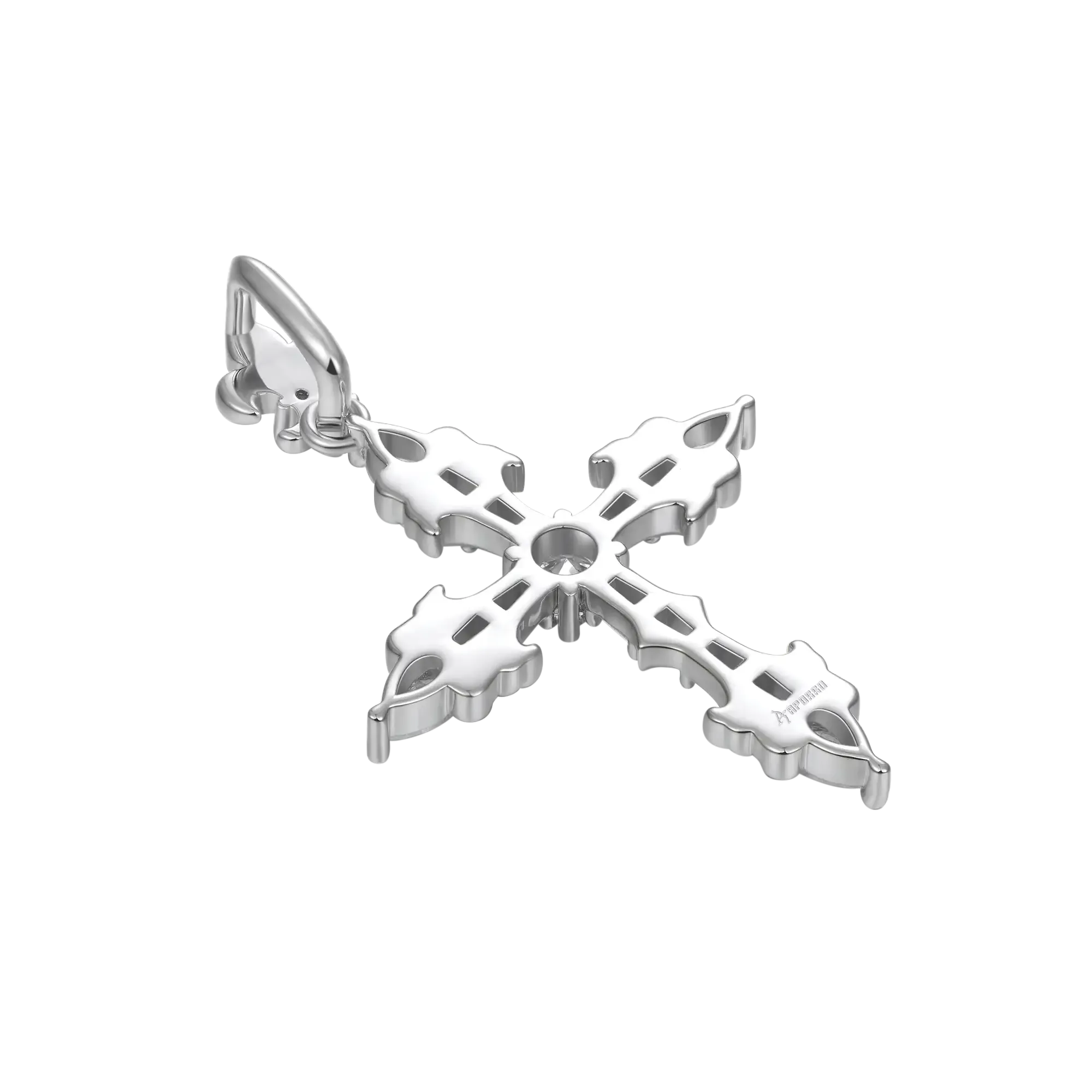 Women's Fleur De Lis Cross Pendant