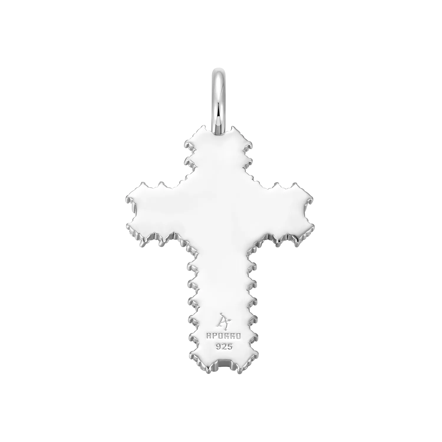 Women's Flooded Cross Pendant