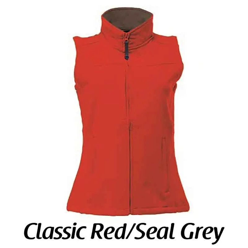 Womens Flux Softshell Bodywarmer, personalised Gift