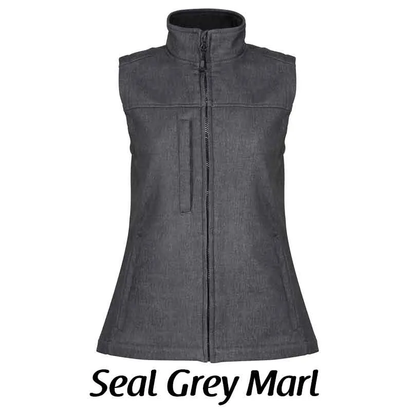 Womens Flux Softshell Bodywarmer, personalised Gift