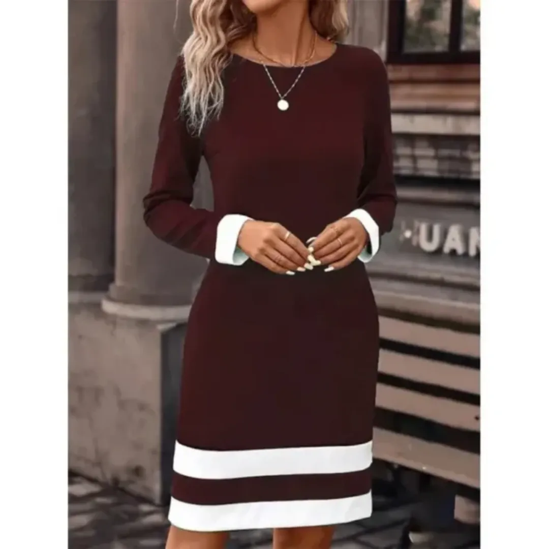 Women's Formal Long Sleeve Work Dress | Mini