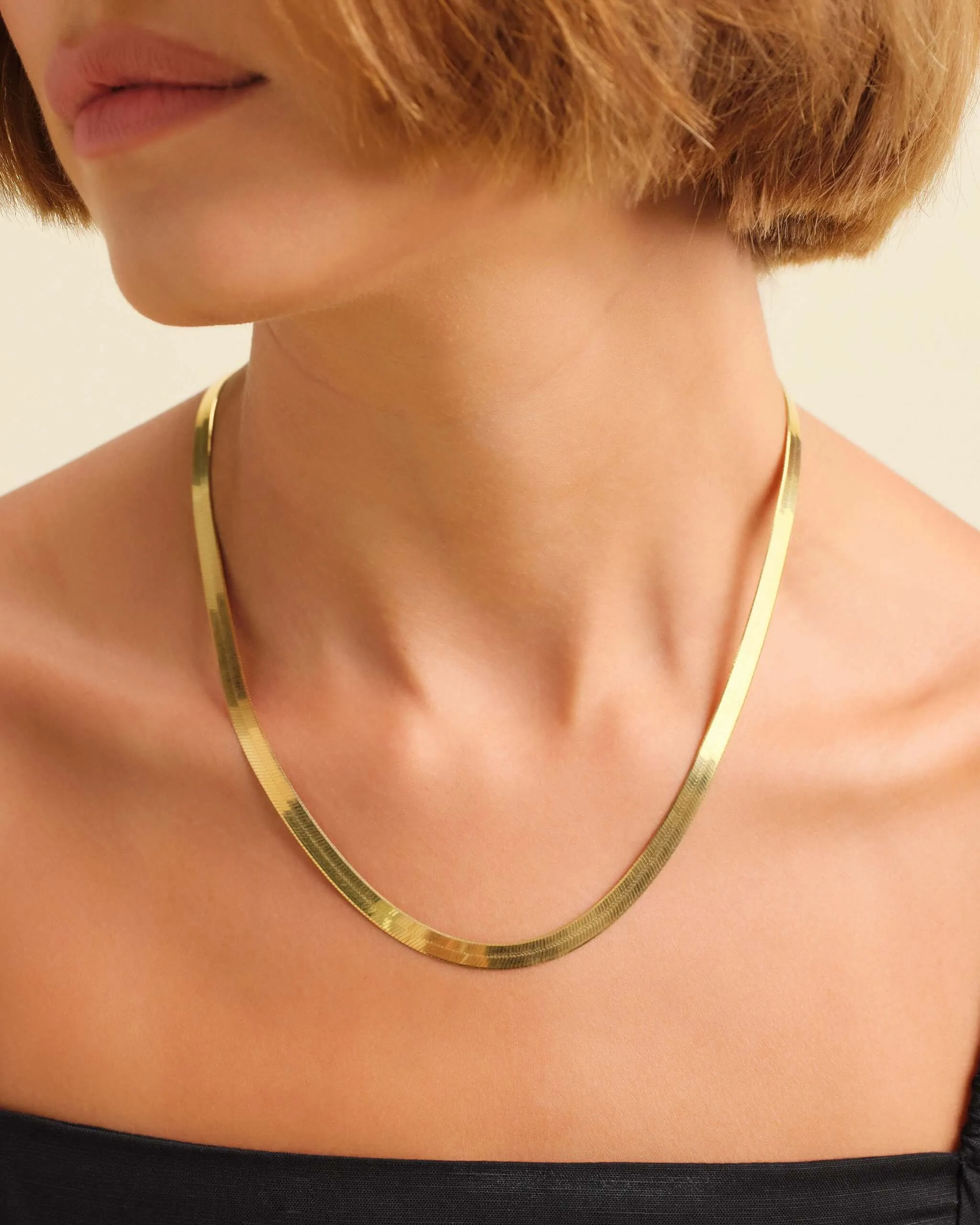 Women's Herringbone Chain - 5mm