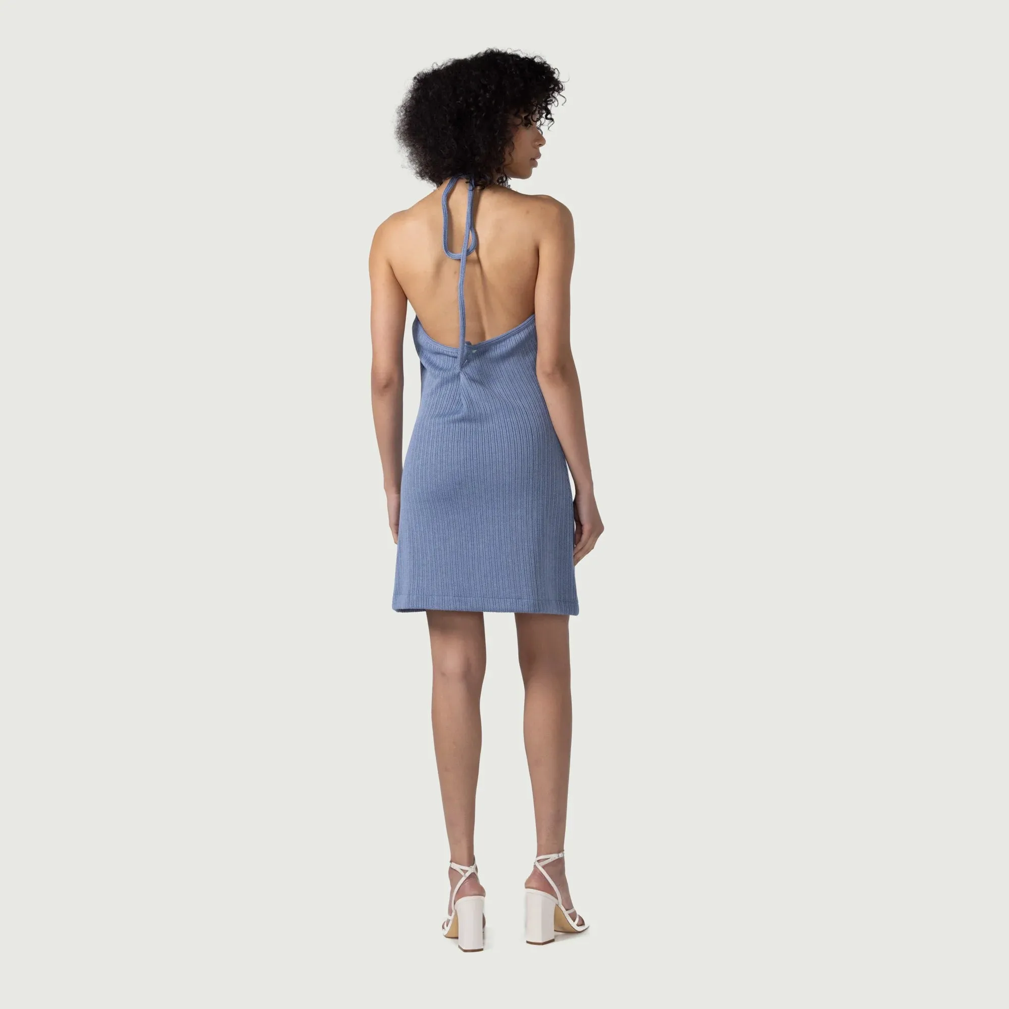 Women's Honor The Gift 70S Halter Dress 'Blue'