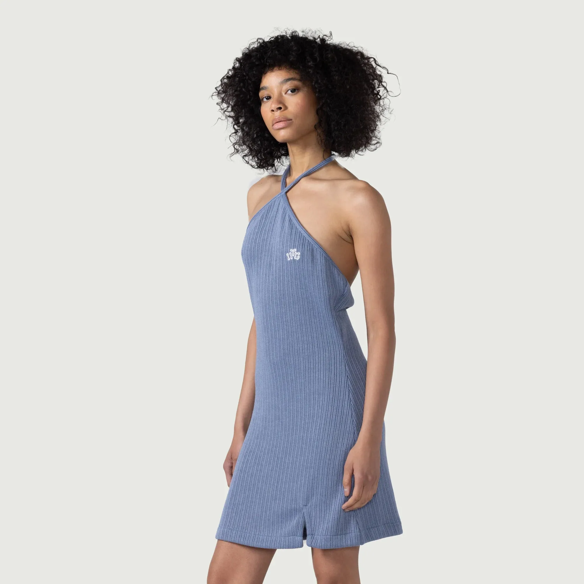 Women's Honor The Gift 70S Halter Dress 'Blue'