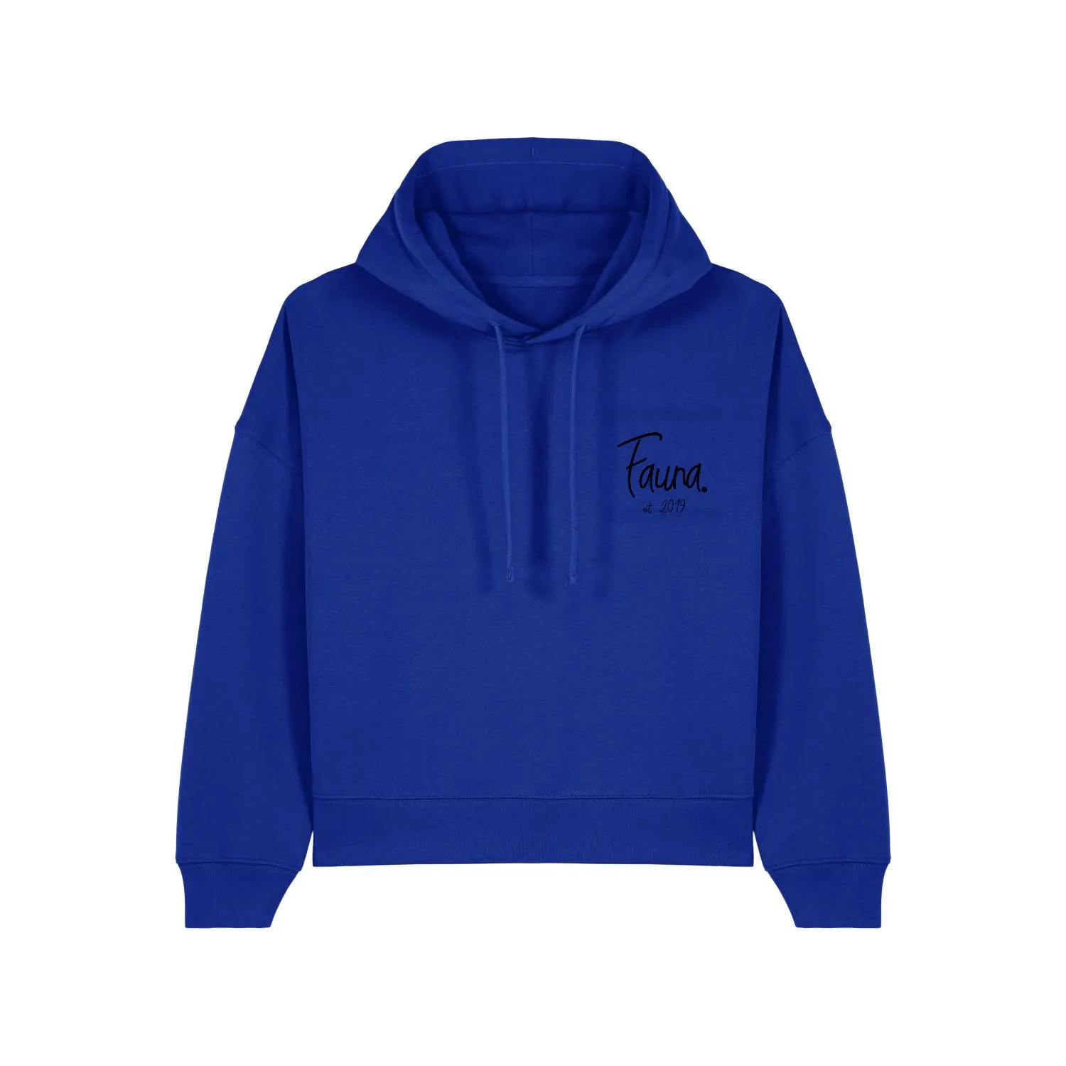 Women's Hoodie | Panther on Blue