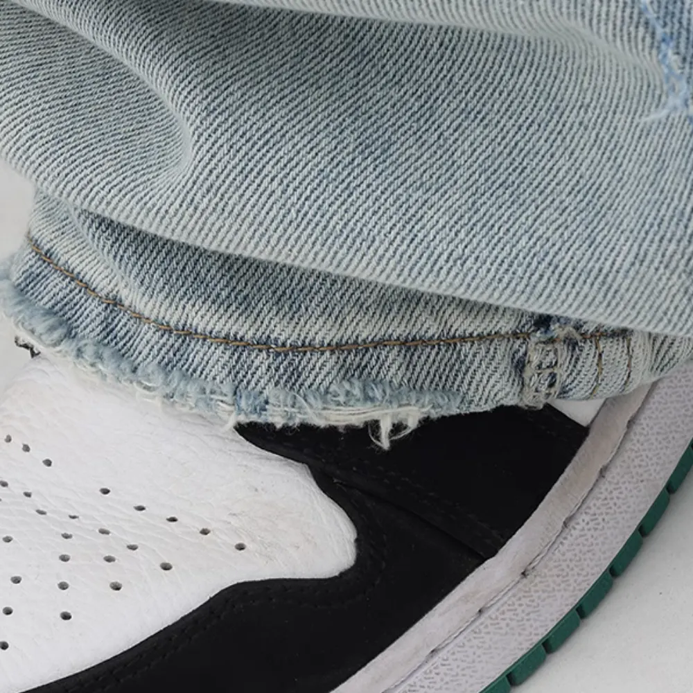Women's Irregular Splicing Jeans