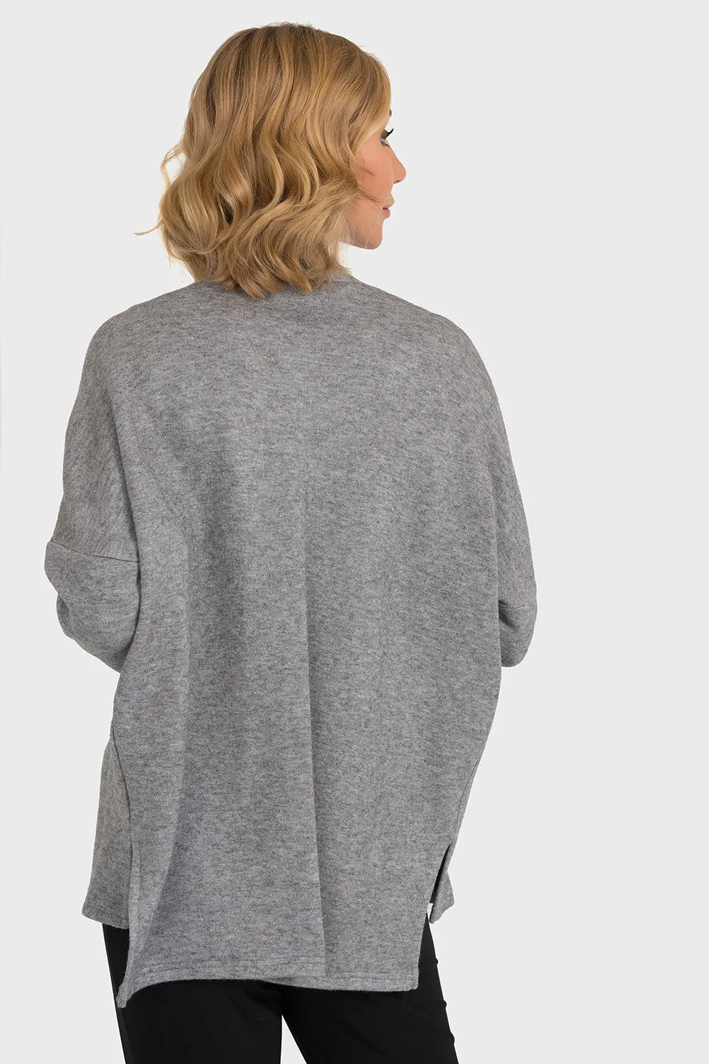 Women's Joseph Ribkoff | Medium Weight Flowing Cover Up | Grey