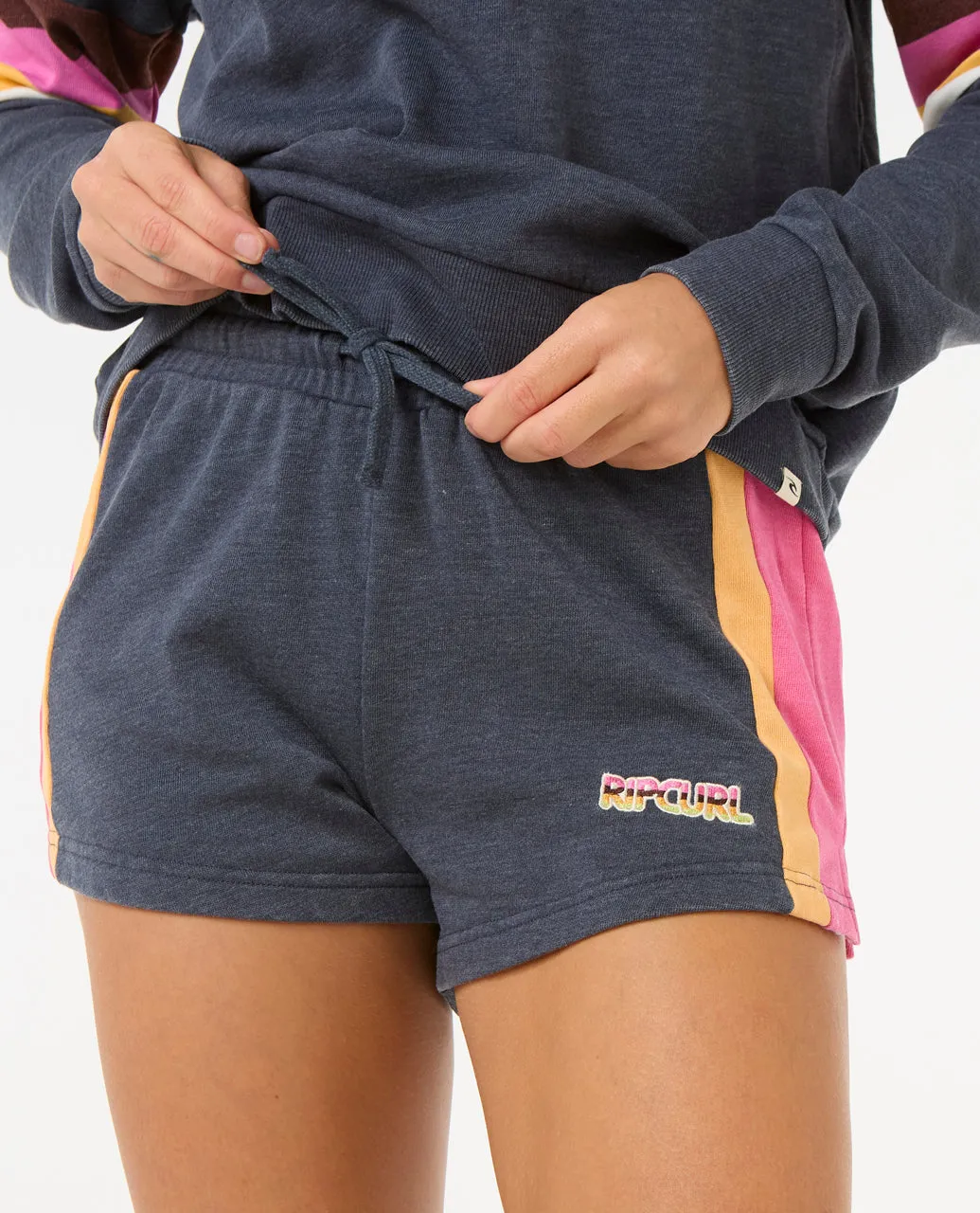 WOMEN'S LAS DALIAS COLOURBLOCK SHORT - NAVY