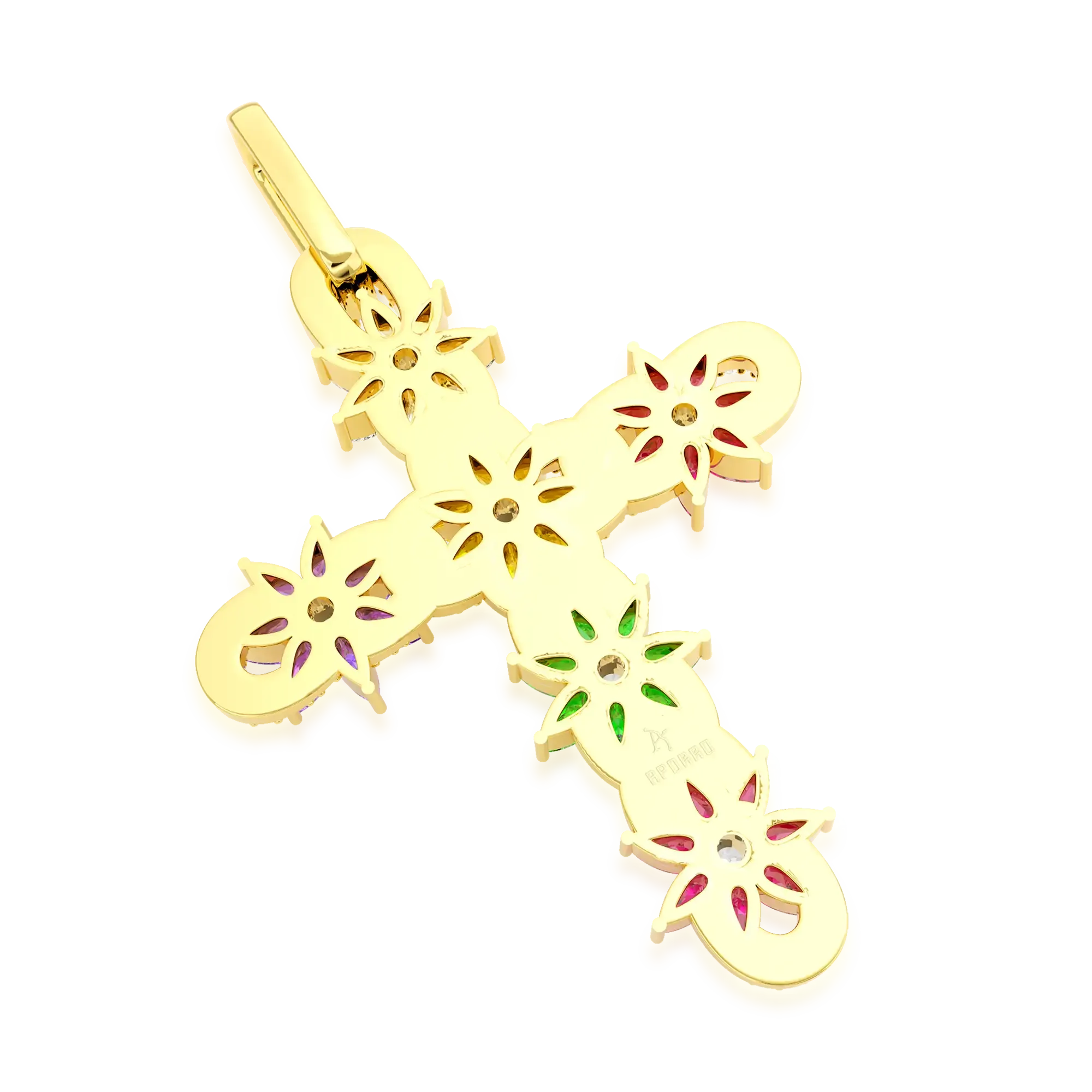 Women's Lily Infinity Cross Pendant