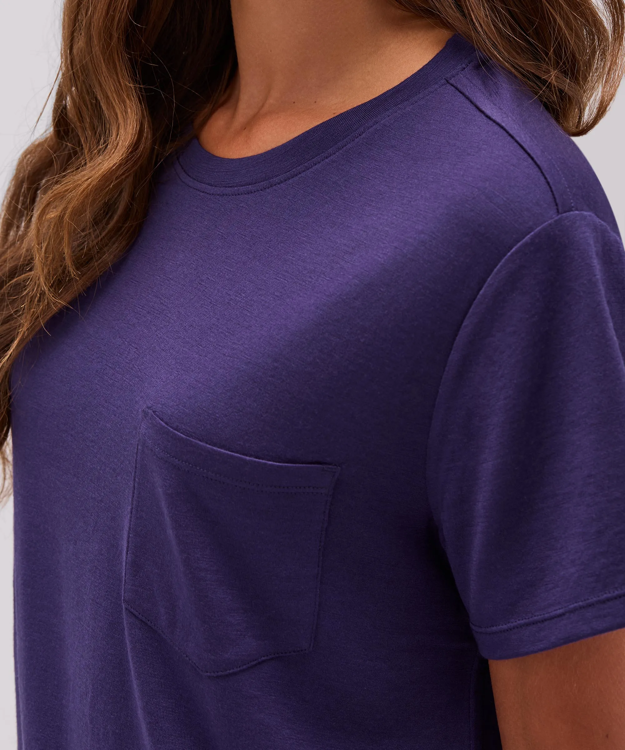 Women's Merino Boxy Pocket Tee