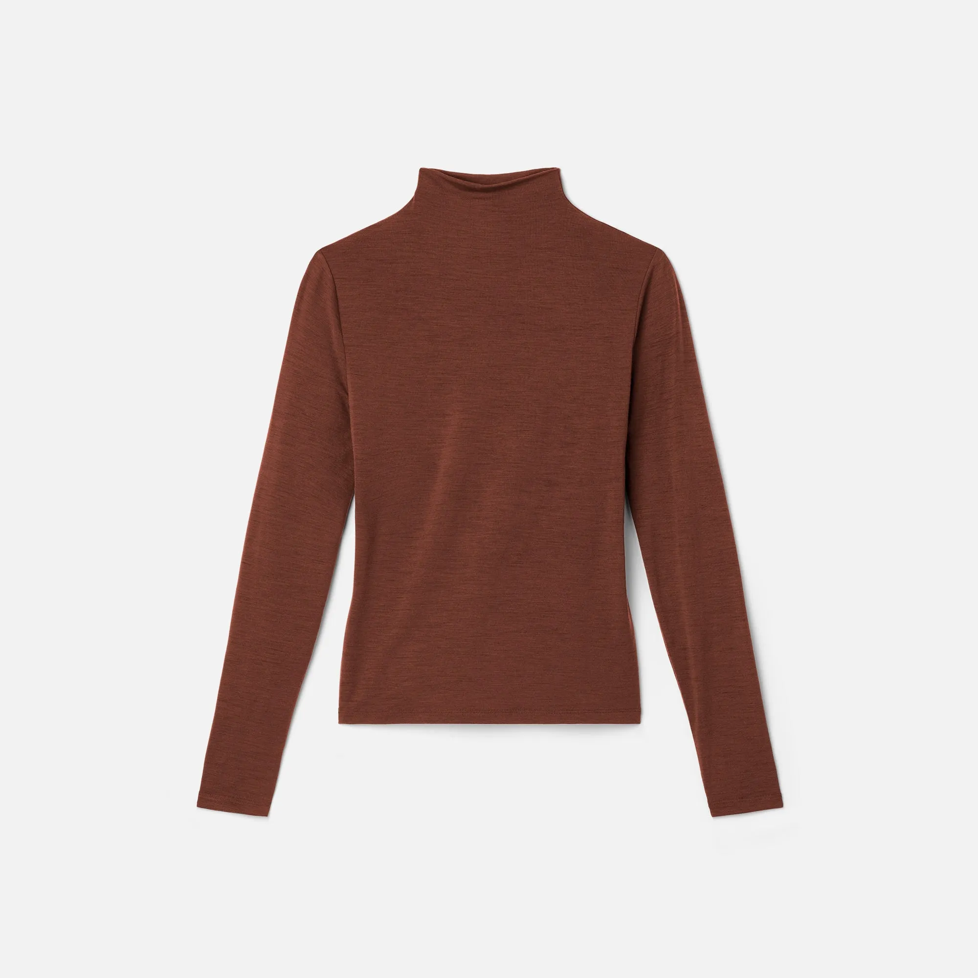 Women's Merino Mock Neck Top