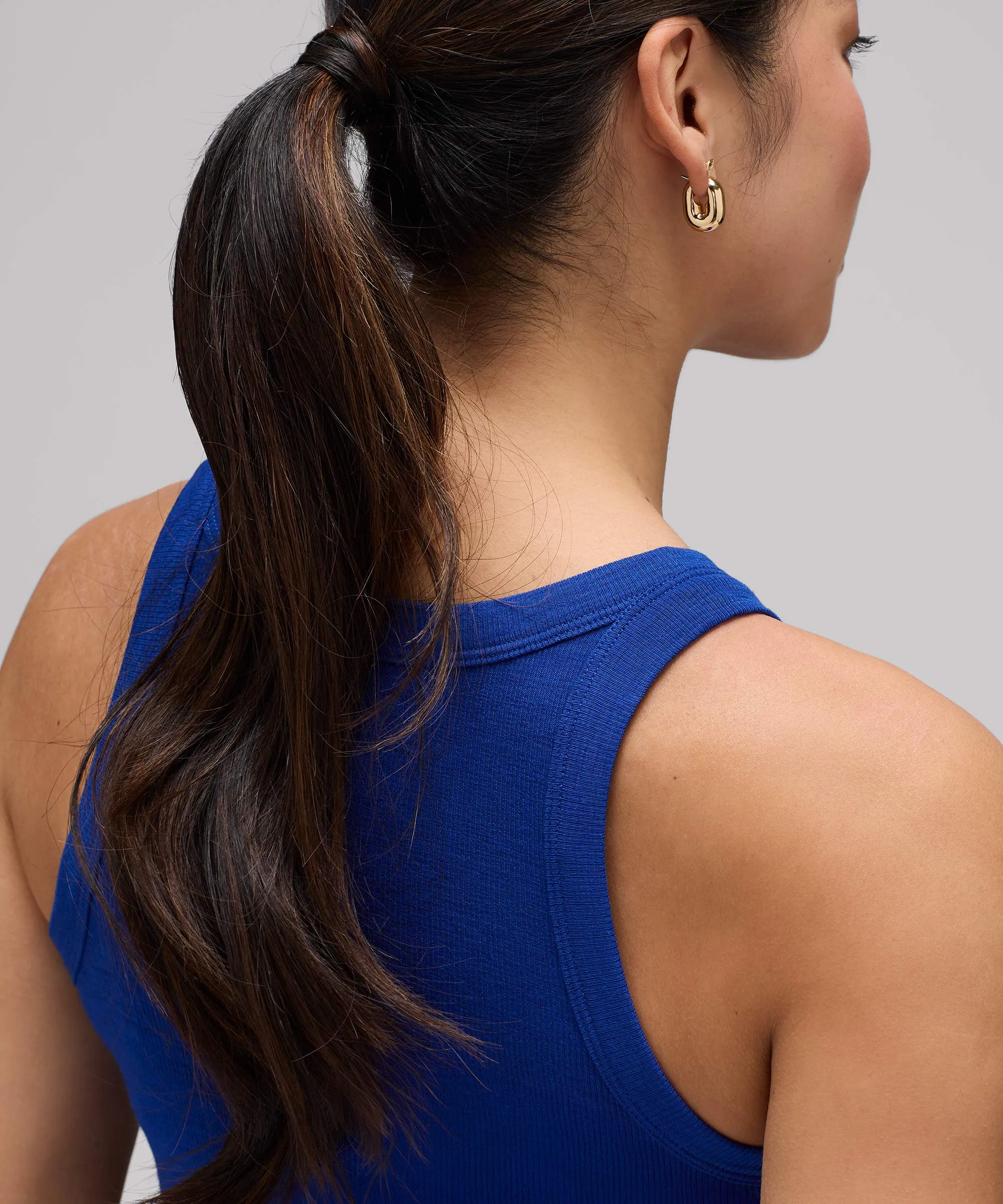 Women's Merino Ribbed Racer Tank