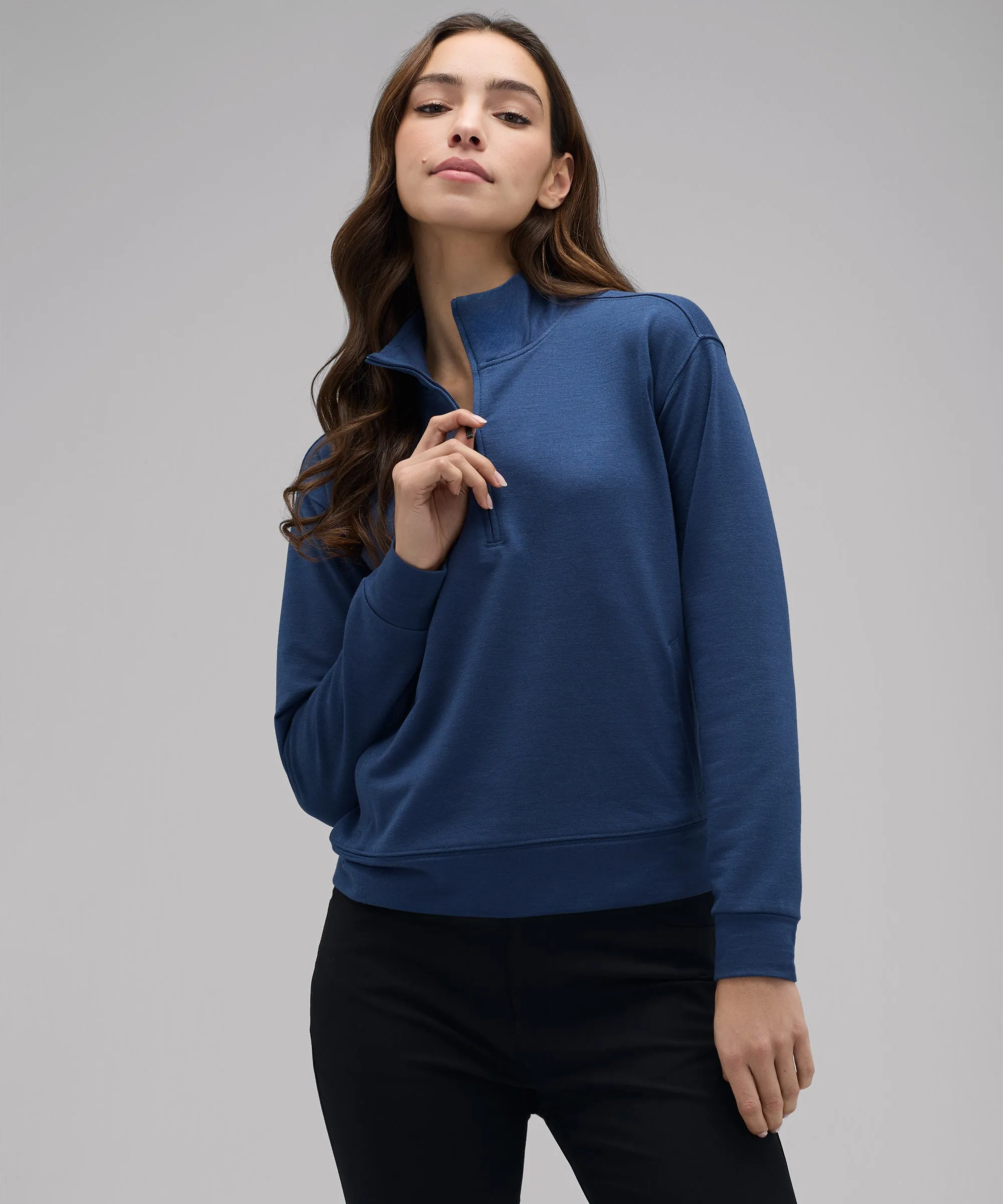 Women's Merino Transit Quarter Zip