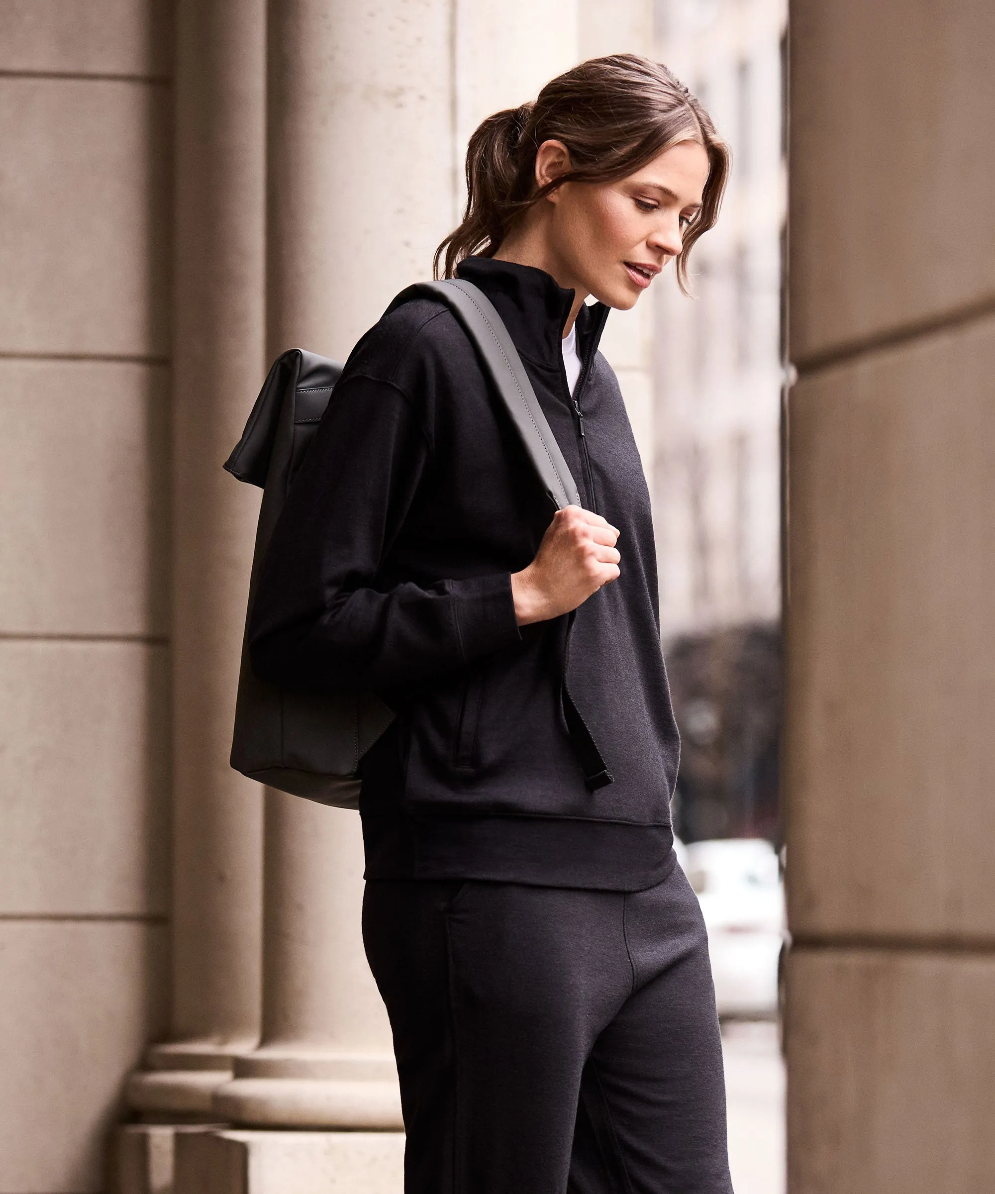 Women's Merino Transit Quarter Zip