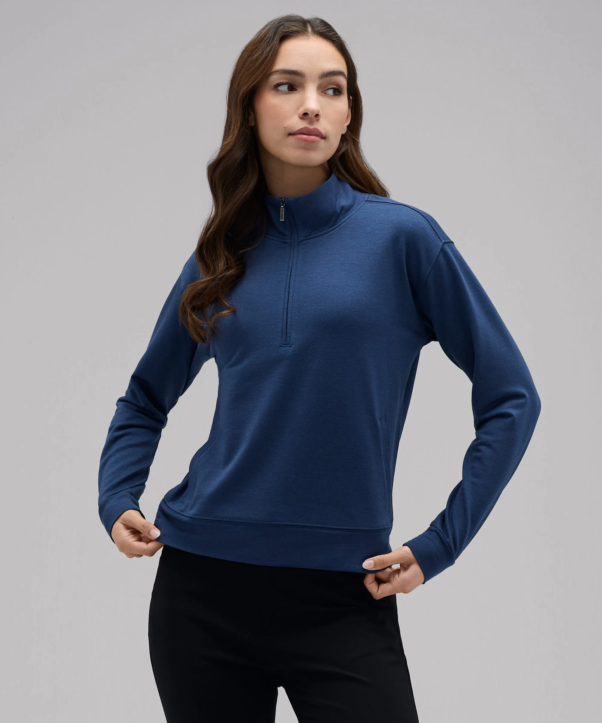 Women's Merino Transit Quarter Zip