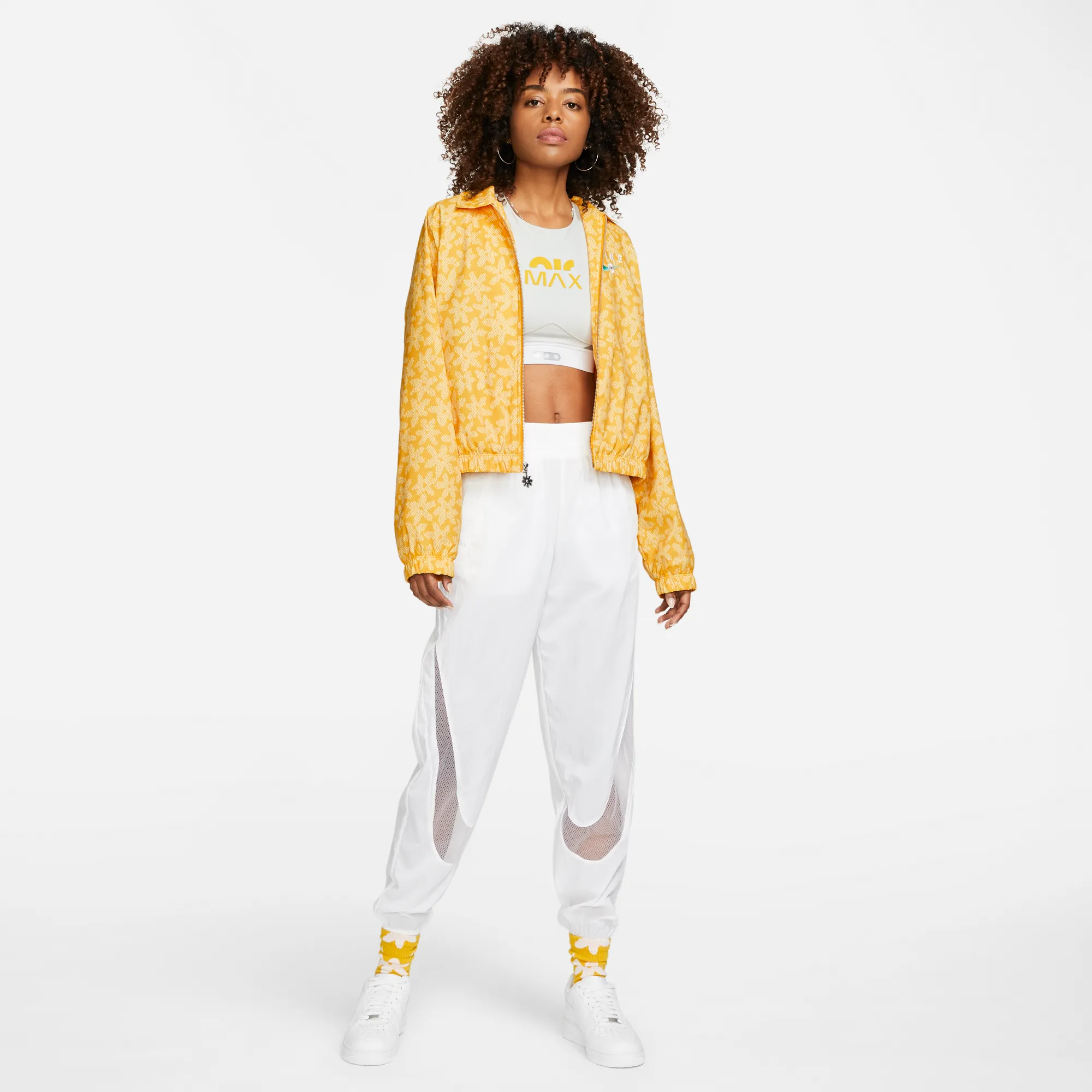 Womens Nike Sportswear Jacket 'Yellow'