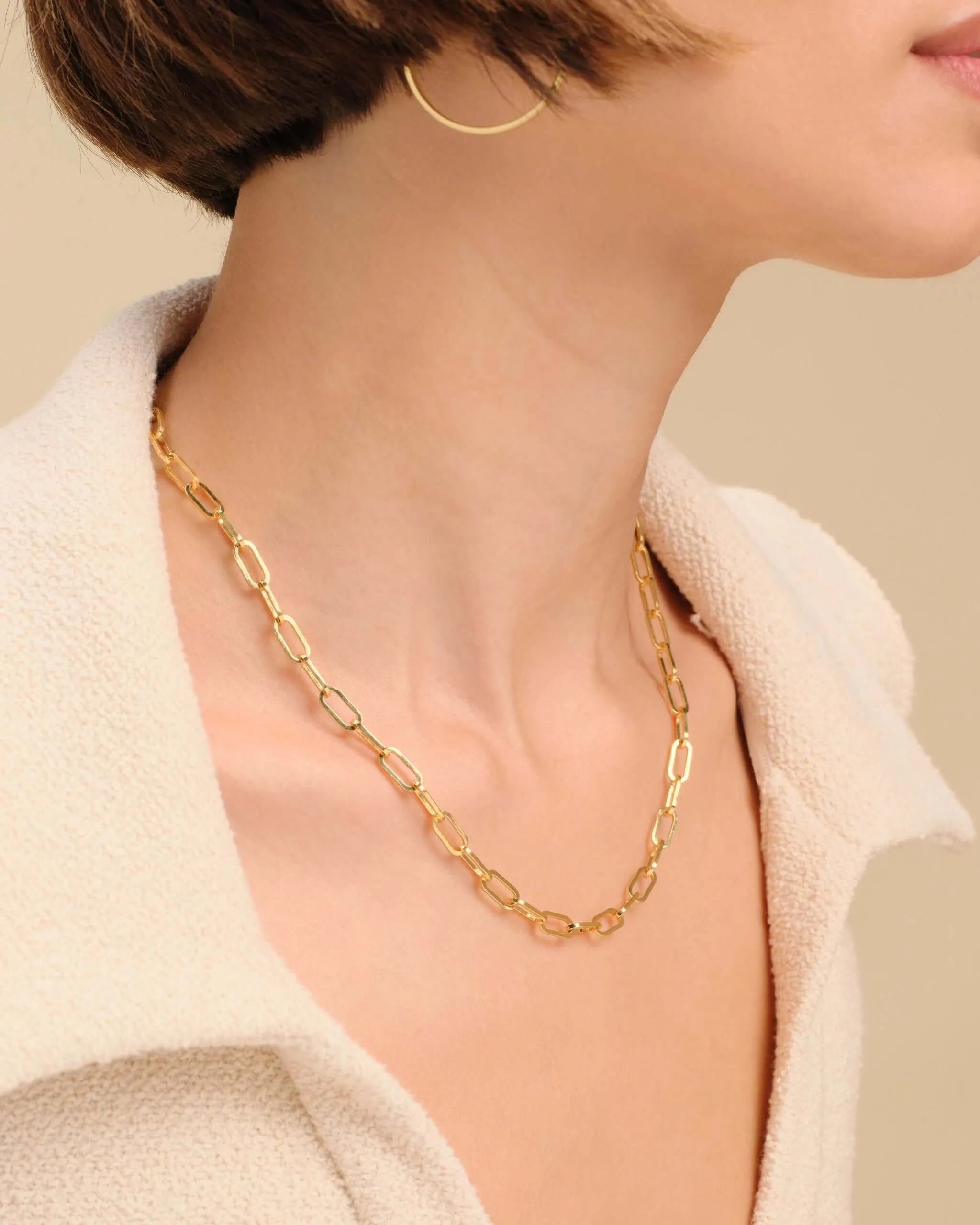 Women's Paperclip Chain - 5mm
