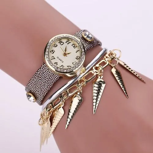 Women's Pine Cone Fashion Watch In 4 Colors