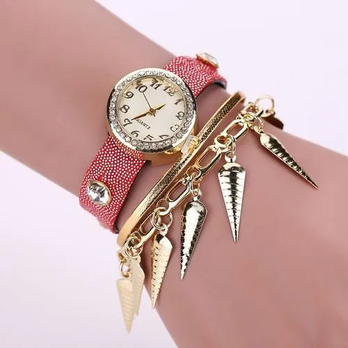 Women's Pine Cone Fashion Watch In 4 Colors