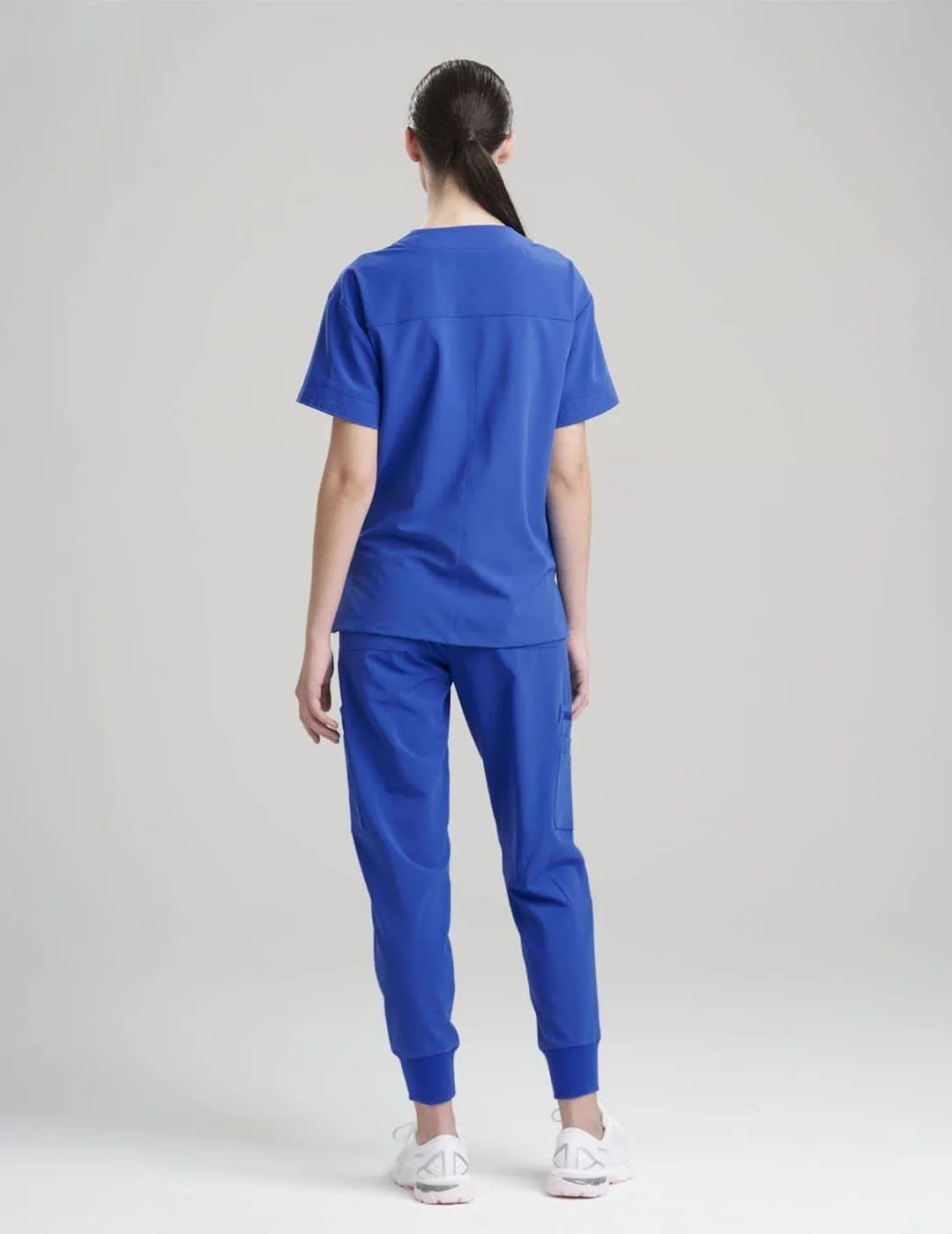 Womens Pro Scrub Top - Royal Blue