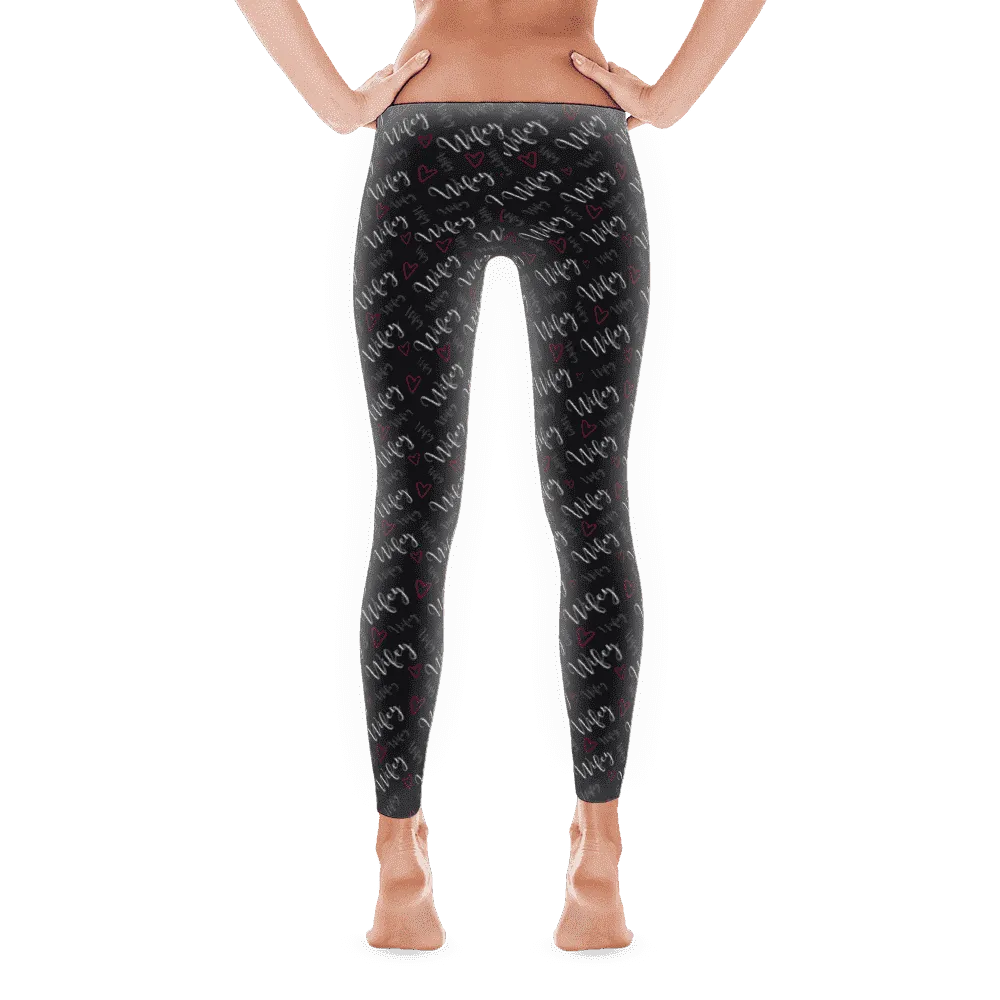 Women's "Wifey" Leggings - Grey