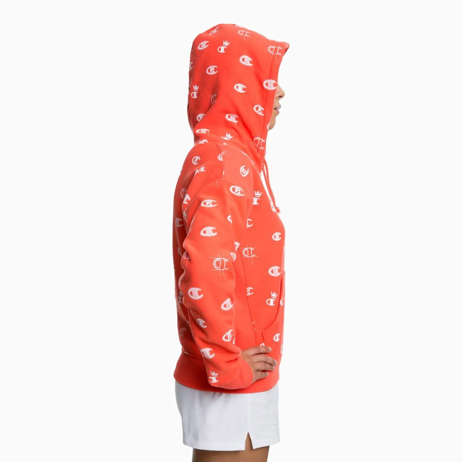 Women's Reverse Weave Pull Over Hoodie