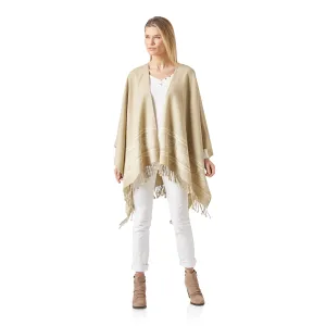 Women's Sand Shawl Ecuadorian Artisan-Made