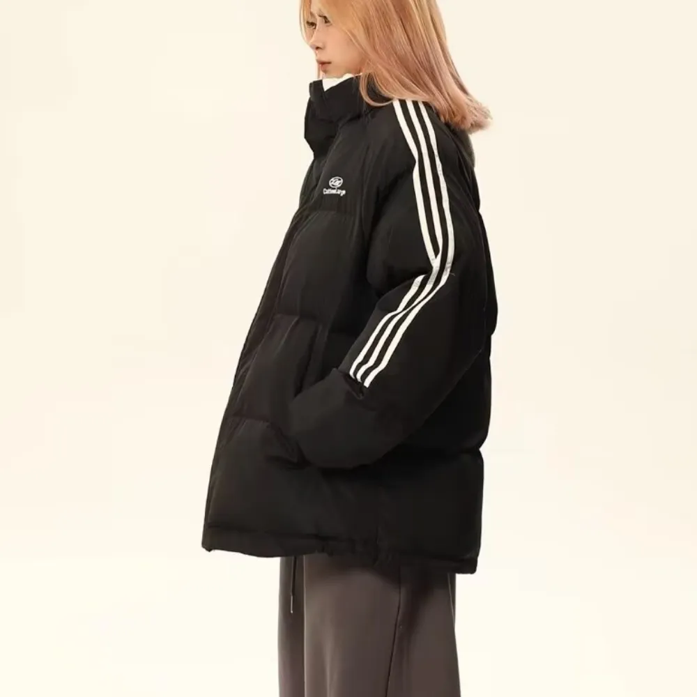Women's Side Stripe Coat