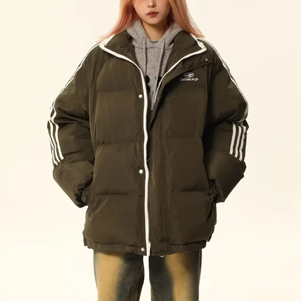 Women's Side Stripe Coat