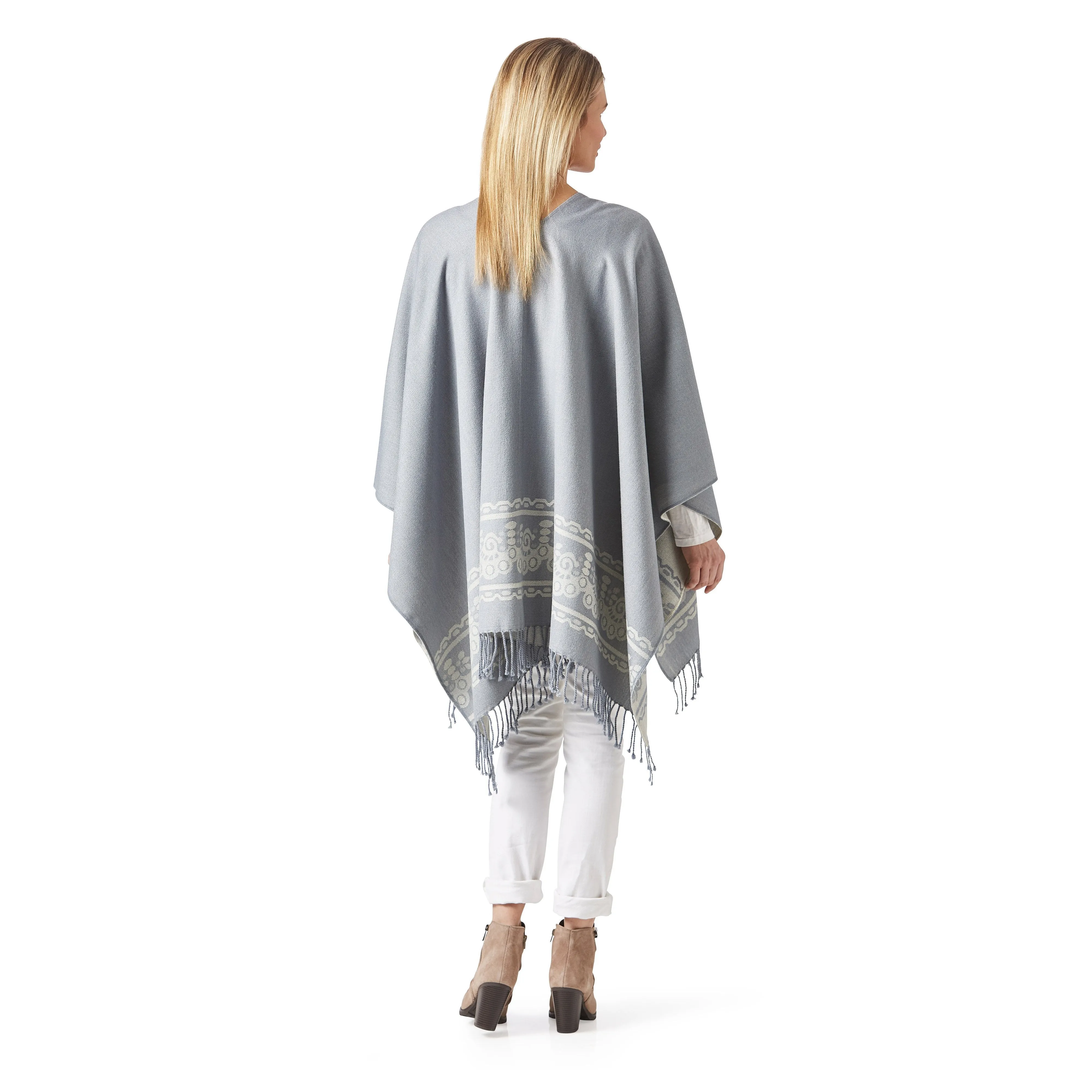 Women's Steel Shawl Ecuadorian Artisan-Made