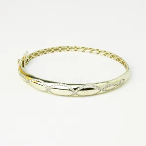 Women's stylish bracelet in 10k