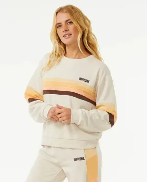 Women's Surf Revival Panelled Crew